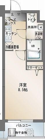 新品家具付きマンション警固30(KaGood福岡)