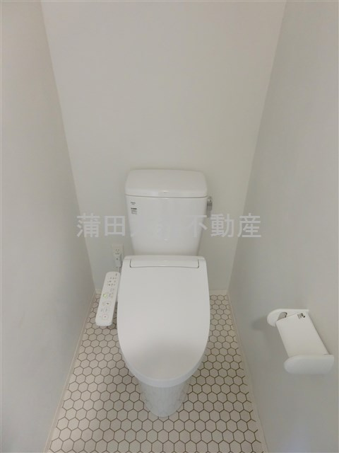 CROSSCEED Kamataのトイレ|温水洗浄便座付きのトイレ
