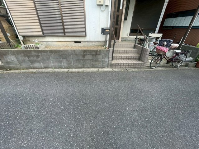 敷地面積17.19坪　売地　越谷市下間久里の外観|現地（2026年4月）撮影