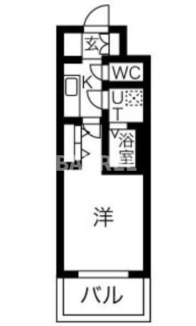 レジュールアッシュ塚本レジデンスの間取り