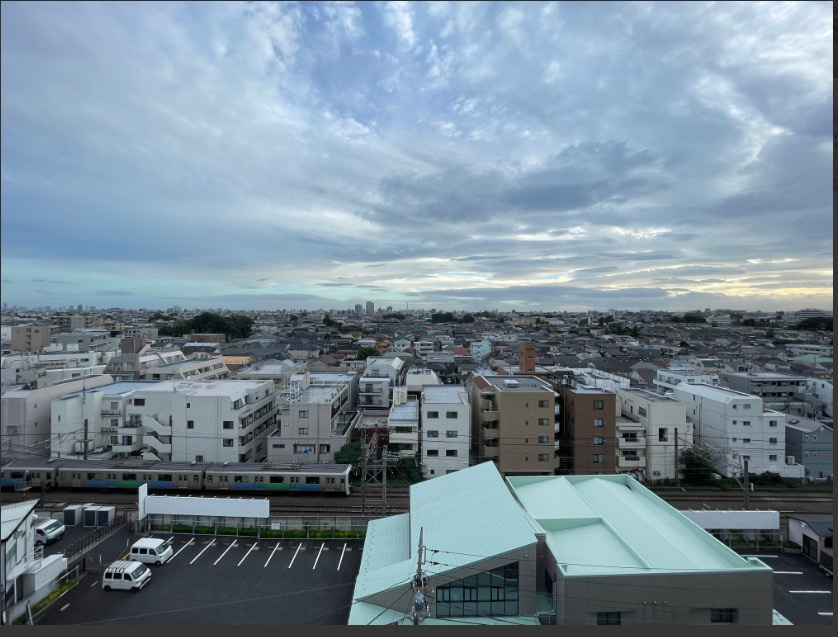★仲介手数料無料★井草マリヤマンション（9階・角住戸　陽当たり・眺望・通風良好）の展望