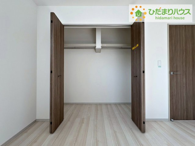 いろどりアイタウン日立市西成沢町　新築戸建　11号棟の収納|各居室にはしっかりと収納を完備！