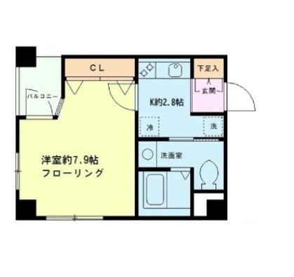プルナス入谷の間取り|間取りです。
