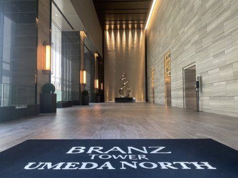 ブランズタワー梅田Northのロビー
