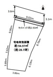 田中里ノ内町　新築戸建て【建築条件付き土地】の画像