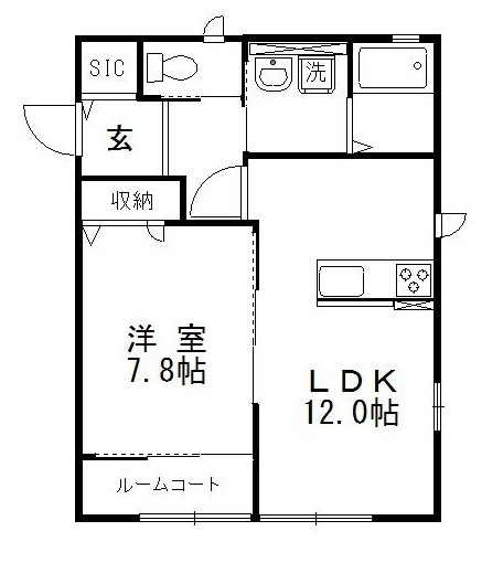 【間取り】 | ピュアハイムアイリスⅡ