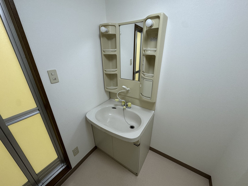 サニークレスト清水の洗面所