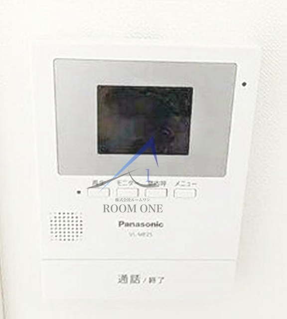 グランスクエア亀戸のセキュリティ|モニター付きインターホンです。