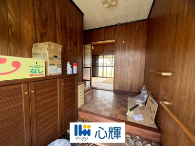 【玄関】 | 山口市宮野上中古住宅／2DK・平家
