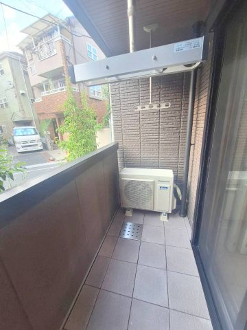 ベルティオン東新宿のバルコニー