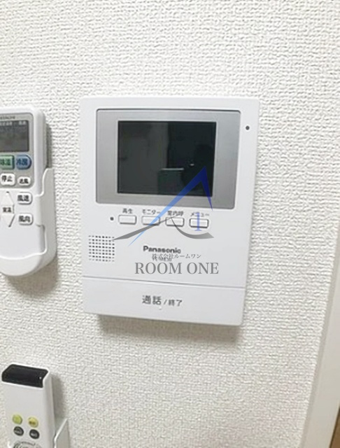 ウェルシー蒲田のセキュリティ|モニター付きインターホンです。
