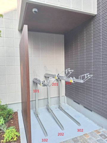 ベルティオン東新宿のその他共用部分|★こちらが自転車置き場になります★
