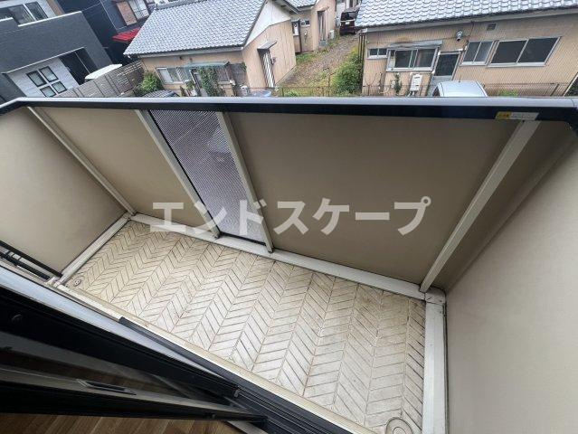 セジュール八千代　Ｂのバルコニー|高崎、前橋のお部屋探しはエンドスケープまで！お客様の理想お聞かせ下さい♪