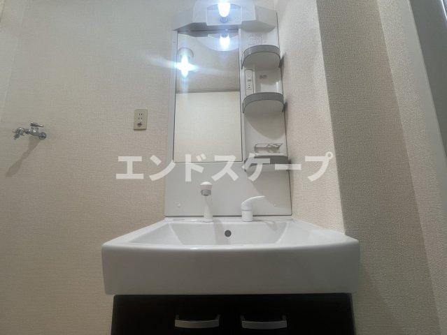 セジュール八千代　Ｂの洗面所|高崎、前橋のお部屋探しはエンドスケープまで！お客様の理想お聞かせ下さい♪