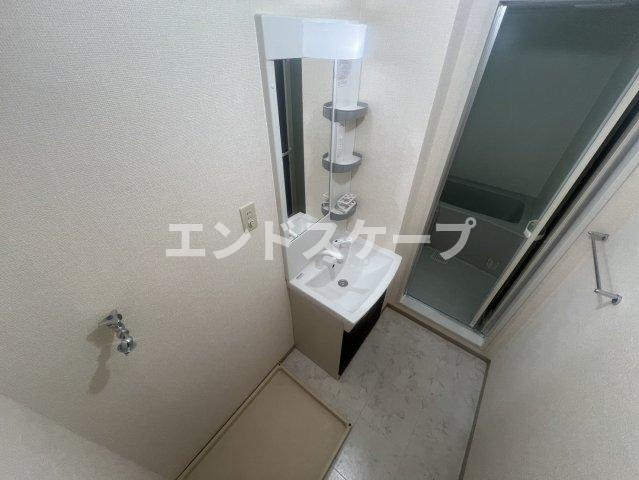 セジュール八千代　Ｂの洗面所|高崎、前橋のお部屋探しはエンドスケープまで！お客様の理想お聞かせ下さい♪
