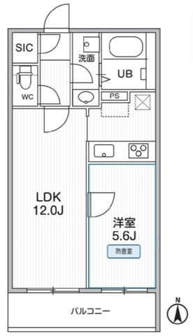 【間取り】 | THE PALMS MUSE 新江古田