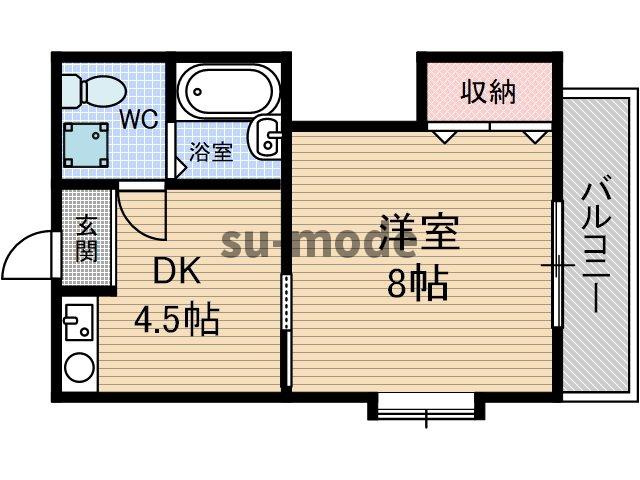 【間取り】 | 第9薩摩マンション