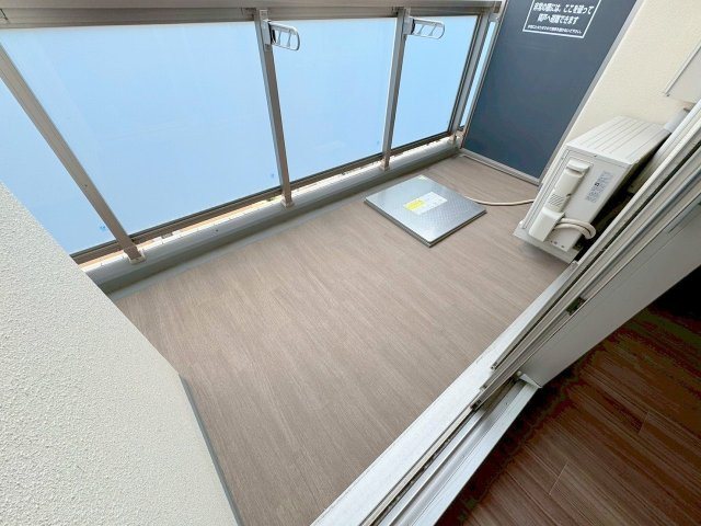 アバンティ淡路のバルコニー