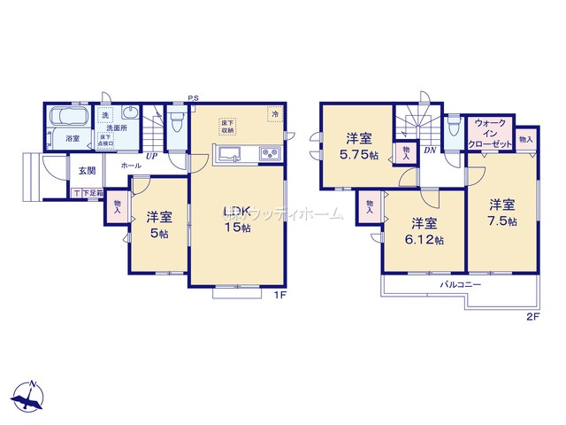 春日部市藤塚　新築一戸建て