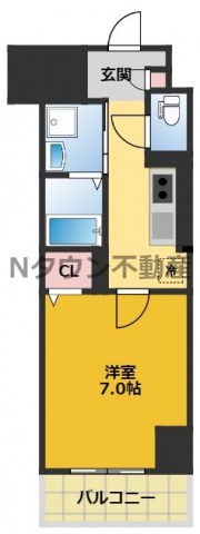 【間取り】 | ヴェルドミール | 使いやすい間取りです