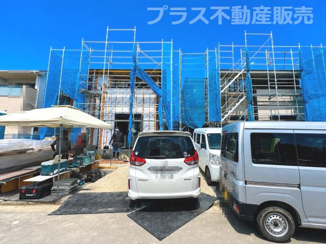 【外観】 | 福岡市東区美和台5丁目8期　2号棟（全2棟）【仲介手数料無料・0円】 | 現地写真。同じ物件を見るなら、プラス不動産販売にお任せ下さい。