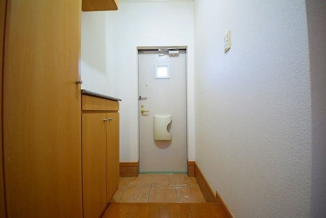 パークサイド１番館の玄関