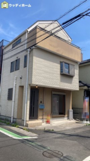 越谷市蒲生愛宕町　中古一戸建ての外観