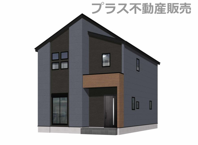 【外観】 | 福岡市早良区梅林7丁目6期　1号棟（全2棟）【仲介手数料無料・0円】 | 建築中の物件は、お近くのモデルハウスも一緒にご覧頂けます。