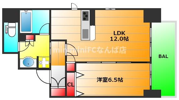 プレサンスロジェ本町の間取り