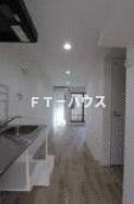 プレミアコート原木中山の玄関