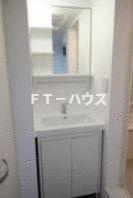 プレミアコート原木中山の洗面所
