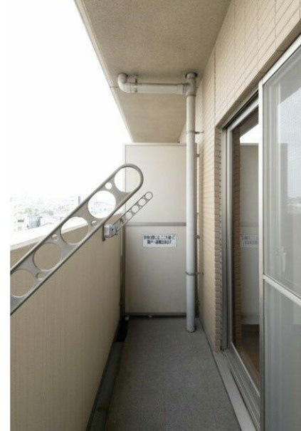 パレステュディオ渋谷本町のバルコニー