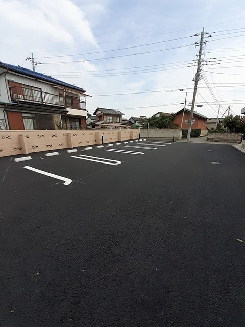 カメリアＡの駐車場