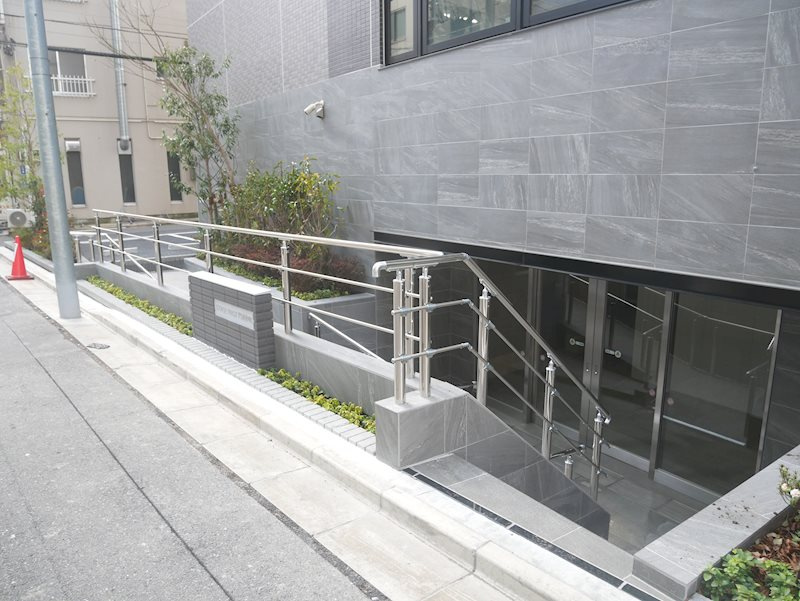 ステージファースト門前仲町のエントランス