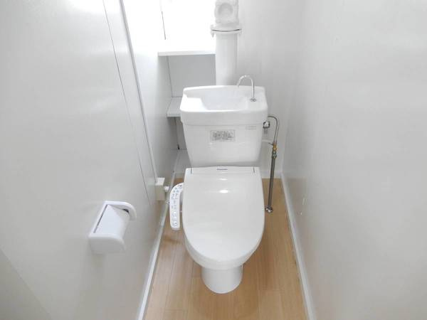 ビレッジハウス楠Ⅱ2号棟のトイレ|ビレッジハウスの同一物件・同一タイプの間取りの写真です