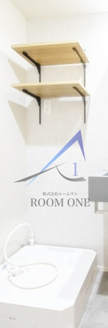 ＷｏｏｄＣｒｅｓｔ大井Ｒｅｓｉｄｅｎｃｅの設備|洗濯機置場です。
