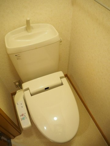 ラトゥールボワⅣのトイレ|落ち着いた色調のトイレです