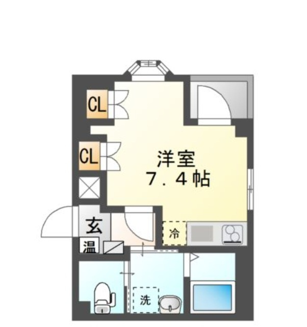 パークサイドプラム　の間取り|間取りです。