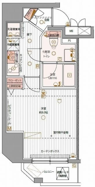 パティーナ上野の間取り|間取りです。