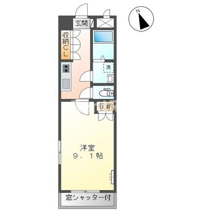 アメニティ大蒲の間取り|間取図