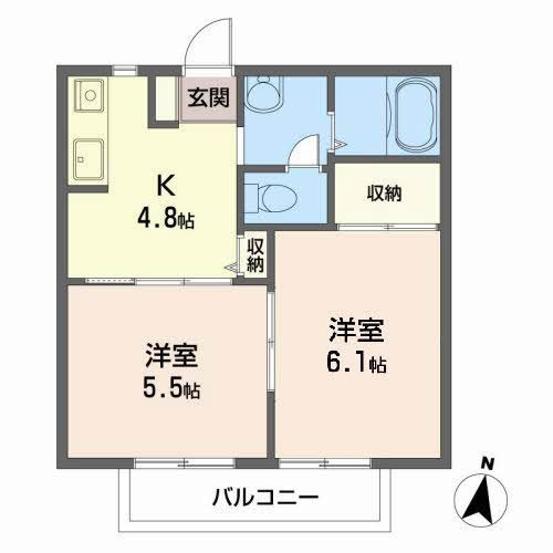 パークヴィラの間取り