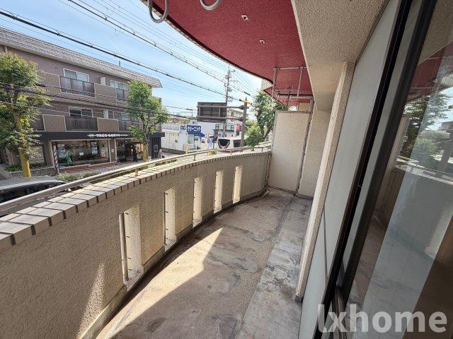 メゾンさかもとのバルコニー