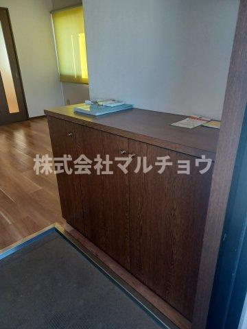 ハイツなきりの玄関|シンプルで使いやすい玄関です