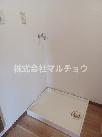 ハイツなきりの設備|室内へ洗濯機が置けます