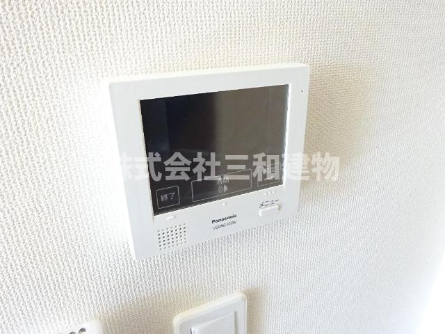 グランメゾン光が丘のセキュリティ|カメラ付インターホン