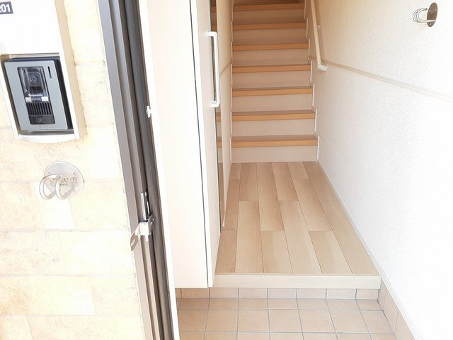 ビレッジヒル　ＸⅣの玄関|毎日通る玄関はこちらです