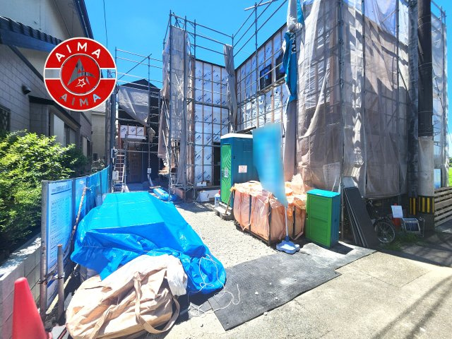 筑紫野市杉塚7丁目第1-2棟(1号棟)の外観|デザイン性のある外観です。