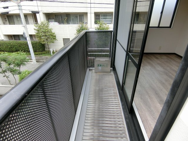 ハイツＤＯＵＹＡＭＡのバルコニー