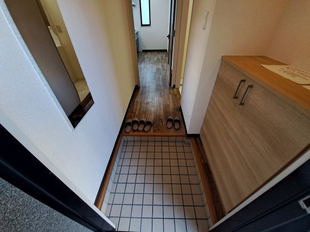 ハイツＤＯＵＹＡＭＡの玄関