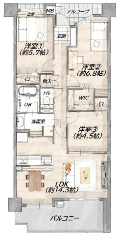 ロータリーマンション大津京アンダント